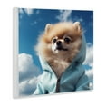 thumbnail image 4 of Stupell Industries Pomeranian Dog & Clouds Animals & Insects Painting Unframed Art Print Wall Art, 12 x 12, 4 of 8