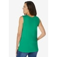 thumbnail image 6 of Woman Within Plus Size Perfect Scoopneck Tank (Petite Available), 6 of 6