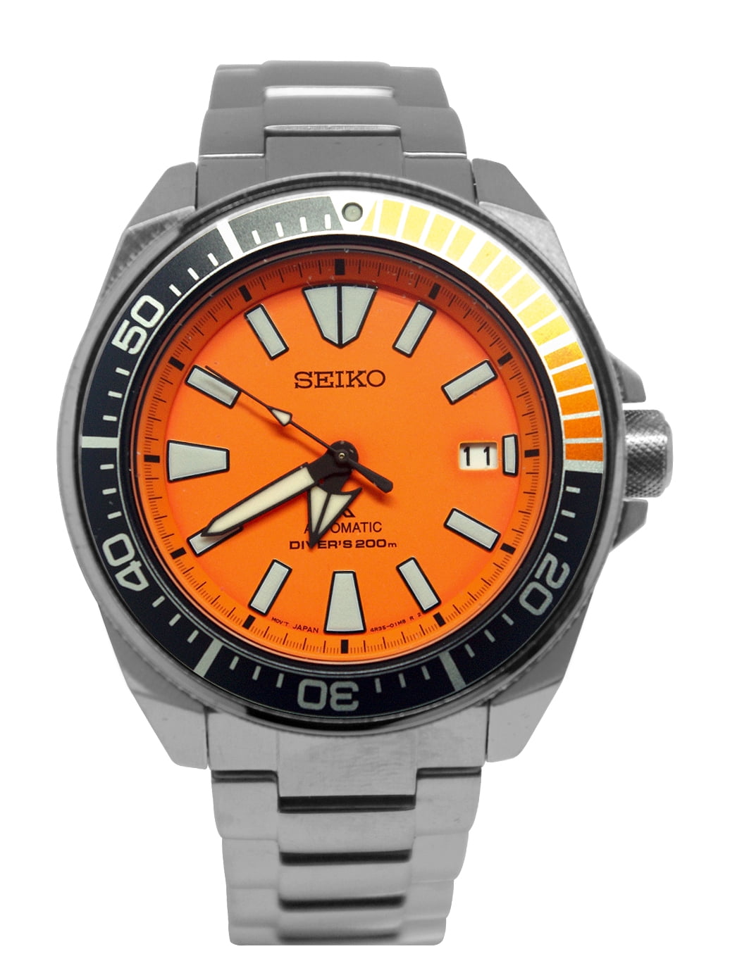 Seiko samurai hotsell orange dial