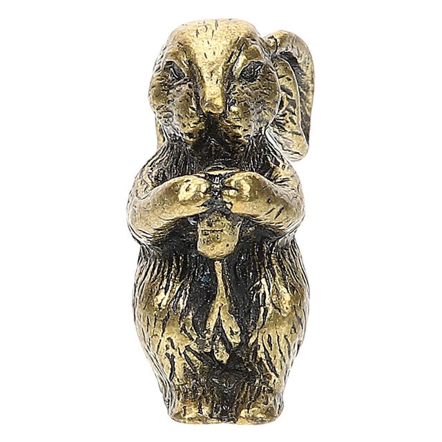 Vintage Style Zinc Alloy Rabbit Incense Burner with Antique Finish Elegant Bunny Decor Incense Holder for Home Meditation Yoga Stable Design