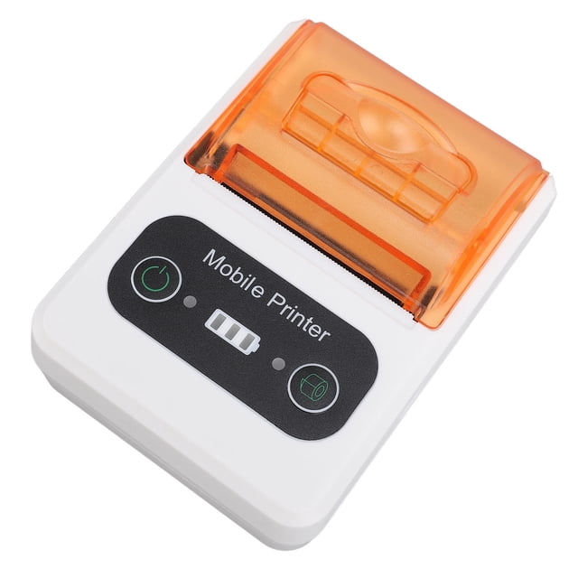 BT Thermal Receipt Printer, 58mm Portable Small Thermal Printer for IOS, for Office Retail Store Restaurant