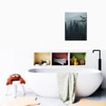 thumbnail image 6 of Magical Sunrise Misty Forest Print - 12x16in Canvas Artwork Perfect for Adding a Touch of Nature to Room Décor, 6 of 7