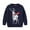 Blue, variant on Odeerbi Kids Boys Girls Christmas Sweater Children's Winter Christmas Printed Pullover Sweater Round Neck Long Sleeve Knit Jumper Tops Blue