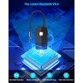 thumbnail image 2 of Receptor Bluetooth Golvery actualizado Bluetooth 5.4 20h, 2 of 9