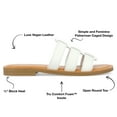 thumbnail image 5 of Journee Collection Womens Serrie Tru Comfort Foam Slip On Slide Flat Sandal, 5 of 6