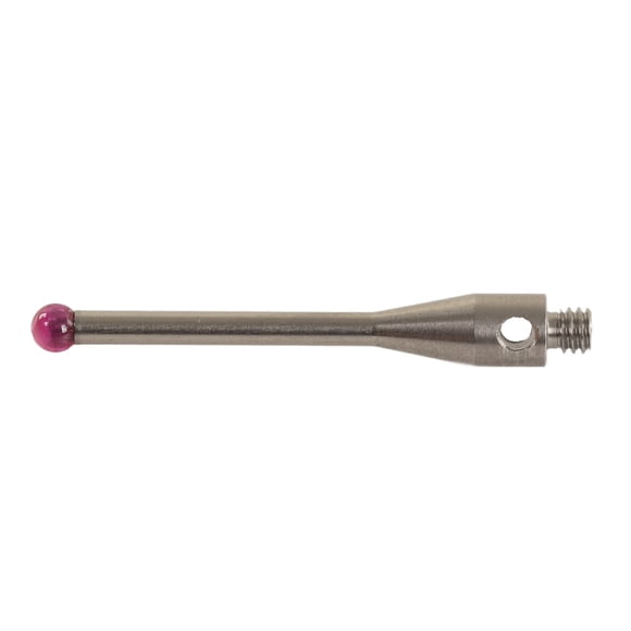 CMM Probe Needle, Straight Professional Wear Proof CMM Probe Stylus Unobstructed Access High Rigidity M2 Thread for 3 Coordinate Machine Tool 3603,4160,4161