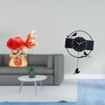 thumbnail image 2 of Estatua de Feng Shui china, estatua decorativa, reloj de pared, adorno de escritorio, reloj de pájaro, resina acrílica, adecuado para regalar, dec, 2 of 8
