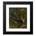thumbnail image 2 of Johann Georg de Hamilton 12x14 Black Modern Framed Museum Art Print Titled - Still Still with the Deaf (1720-1730), 2 of 5