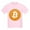 Light Pink, variant on - Bitcoin Logo T Shirt - Light T-Shirt Kids XS-XL