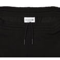 thumbnail image 6 of Lacoste Organic Cotton Fleece Joggers - Black, 6 of 6