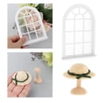 thumbnail image 1 of 1:12 Casa de Ventana Sombrero + Perchero Modelo Regalos Niñas Juguete Hugo Juguetes de casa de muñecas, 1 of 10
