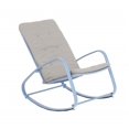 thumbnail image 2 of Sophia & William Outdoor Padded Rocking Chairs with Blue E-coated Steel Frame, 2 of 8