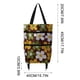 thumbnail image 3 of Carrito de compras plegable con bolsa expandible y cremallera | Ruedas plegables para fácil almacenamiento | Bolsa reutilizable para compras, escuela o excursiones, 3 of 4