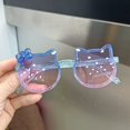 thumbnail image 3 of Gafas de sol para niñas, anti-UV, lindas y súper lindas, gafas de sol polarizadas de silicona con patas suaves para niñas pequeñas, 3 of 6