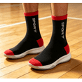 thumbnail image 6 of lcziwo Sports Socks Men Pack Crew 10 Pairs Elastic Cuff Athletic Running Sock Cotton Breathable Moisture Wicking US Size 37-45, 6 of 7