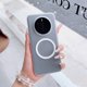 thumbnail image 1 of For Honor Magic7 Pro 5G Case Compatible with MagSafe Matte Hard PC Phone Cover - Grey, 1 of 5