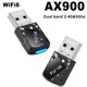 thumbnail image 2 of 900Mbps USB WiFi 6 Adapter 2.4G 5G Dual Band Wireless WLAN Receiver, 2 of 5