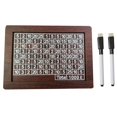 thumbnail image 1 of Fiudx Hucha de Madera, Divertido Rastreador de Objetivos de Ahorro, Estuche Portátil de Fácil Montaje, Práctica Herramienta de Gestión Del Dinero, Ideal para La Oficina En Casa, Regalo para Adultos,, 1 of 6