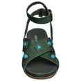 thumbnail image 4 of Antelope Women's Reza Leather Flat Sandals, 4 of 6