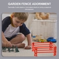thumbnail image 2 of KAKOWELY 100Pcs Simulation Fence Decor in Brown Ideal for Farm Scenes and Outdoor Landscaping Projects, 2 of 8