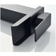 thumbnail image 5 of Grifo de baño de acero inoxidable sostenible con luz LED sensible a la temperatura y acabado negro mate, grifo de cascada de una sola manija para montaje en cubierta para baños elegantes, 5 of 5