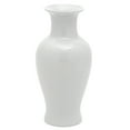 thumbnail image 2 of 24" White Porcelain Fishtail Vase, 2 of 7
