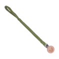 thumbnail image 2 of Sujetador de chupete con cadena, accesorio práctico y duradero para bebés recién nacidos Verde oscuro, 2 of 9