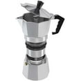 thumbnail image 3 of Italian Espresso Stove Top Coffee Maker 6 Espresso Cups Italian Stove Top Coffee Percolator Moka Pot (6 Cups / 300ml), 3 of 5