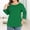 Green, variant on ​Curve Flattering Tunic Top Featuring Corset Style Detail Perfect For Pregnancy Support And Everyday Confidence​ Red