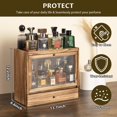 thumbnail image 4 of Organizador de colonia Emfogo de madera maciza con cajón para hombre, 4 of 9