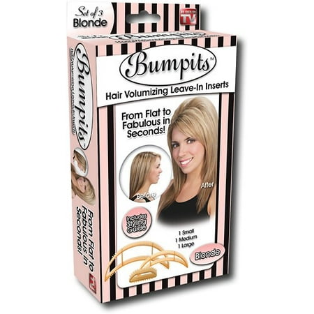As Seen On TV - Bumpits Hair Volumizing Inserts (3-Pack) - Blond