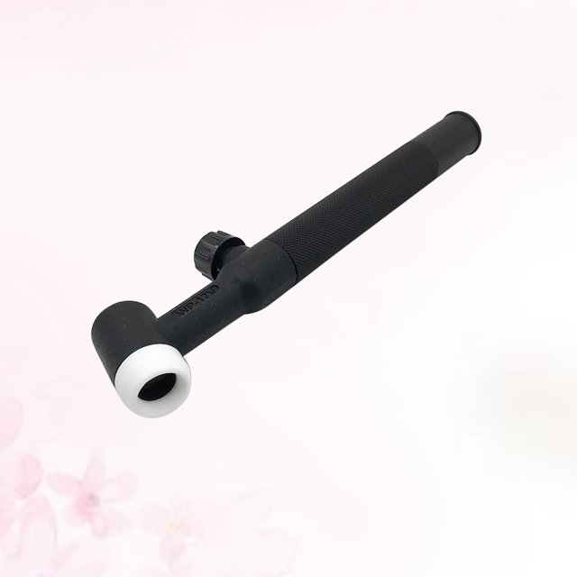 GOOHOCHY 1Set Black TIG Welding Torch Head With Metal Plastic Adjustable Angles For Welding Nozzle 7.5x1.2x1.2in