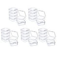 thumbnail image 1 of POINTERTECK 30 Pieces Mini Plastic Clear Storage Box for Collecting Small Items  Beads  Jewelry  Business Cards, 1 of 7