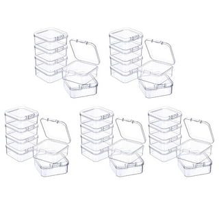 Wholesale BENECREAT 10 Pack 8 Grids Jewelry Dividers Box Organizer  Adjustable Clear Plastic Bead Case Storage Container 4.33 x 2.68 x 1.18  inch 
