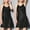 Black, variant on haxmnou womens satin silk nightdress nighties ladies nightwear sleepwear pyjamas black l