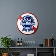 thumbnail image 3 of American Art Decor Pabst Blue Ribbon Metal Wall Art - Vintage Beer Sign for Man Cave Decor, 3 of 9