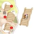 thumbnail image 6 of Bvdfgk Wooden Hamster Ladder Activity Dwarf Hamster Bridge for Rat Chinchilla Mouse M, 6 of 9