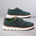 thumbnail image 3 of Men's Casual Walking Sneakers - Breathable Knit Upper Shoes with Quick-Lace Elastic System, 3 of 7