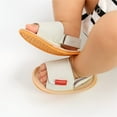 thumbnail image 2 of Baby Boys Girls Summer Sandals 2 Straps Anti Slip Soft Sole Beach Infant Shoes Toddler First Walker Newborn Crib Shoes(3-18Months), 2 of 6