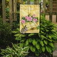 thumbnail image 2 of Carolines Treasures APH4072GF Easter Cross and Bible with Roses Flag Garden Size  Small multicolor, 2 of 3