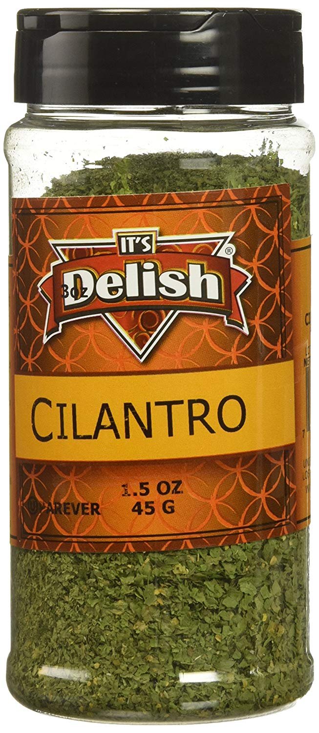 Dried Cilantro by Its Delish, Medium Jar