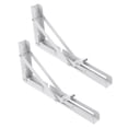 thumbnail image 3 of Minkissy 2PCS Triangle Floating Shelf Brackets Strong Load-bearing Capacity for Homeowners, 3 of 8