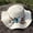 01_White, variant on Sun Hats for Women Summer Beach Womens Hat Flower Outdoor Large Sunscreen Foldable Floppy Straw Hat