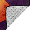 thumbnail image 2 of Cosmos Planets Stars Rugs Doormat, Non-Slip Machine Washable Carpets Floor Door Mat , 36" x 24", 2 of 6