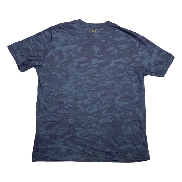 Under Armour Men's Short Sleeve ABC Camo T Shirt, 1357727 (Navy