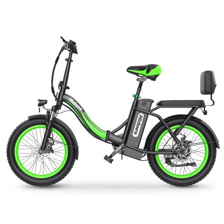 HD C1 Foldable Electric Commuter Bike Adults,20mph,48V,13Ah Battery,20" Tire,Dual Suspensions,UL2849