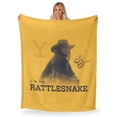 thumbnail image 2 of The Northwest 1YLS-23600-0018-OOF 50 x 60 in. Paramount Yellowstone Rattlesnake Silk Touch Throw Blanket, 2 of 5
