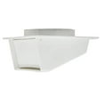 thumbnail image 5 of Builder's Best 3" Plastic Eave Exhaust Vent for Clothes Dryers or Bathroom Fans, White, 5 of 6