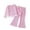 Pink, variant on Wonitaaizi Baby Girl Clothes Long Sleeve Top Wide Leg Long Pants Fall Winter Outfit Clothing Set (3-4 Years,Pink)