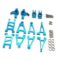 Almencla 1:14 RC Car Spare Parts Parts, Sturdy 1/14 RC Trucks Replaces Accessory for 14301 14302 14303 RC Car Truck Easy to Install Blue